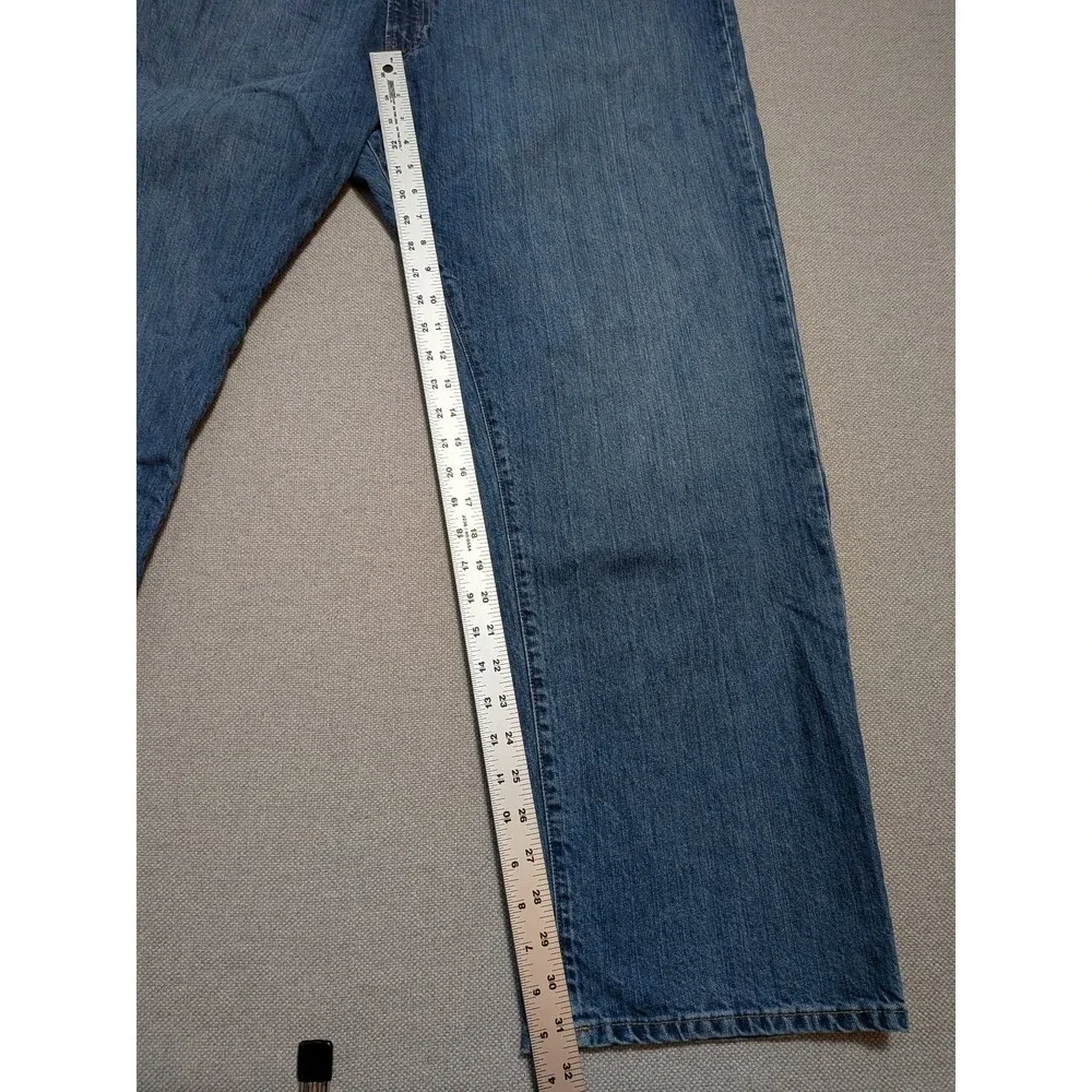 Polo Ralph Lauren Men's 46x30 Blue Denim Straight Leg Jeans